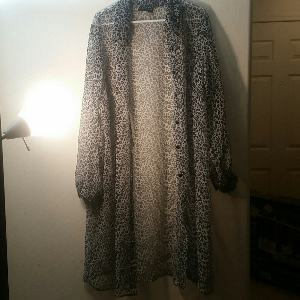 Sheer duster